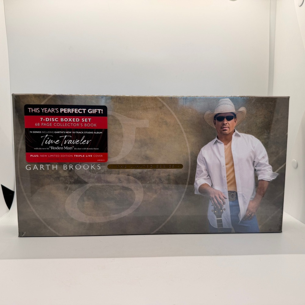 Garth Brooks The Limited Series 7-Disc Boxed Set Time Traveler Triple Live New